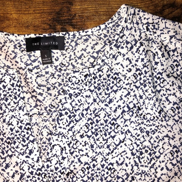 The Limited - Printed Blouse - Picture 4 of 4